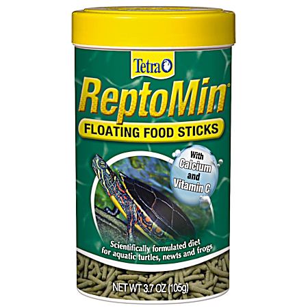 3.7 oz ReptoMin Floating Food Sticks