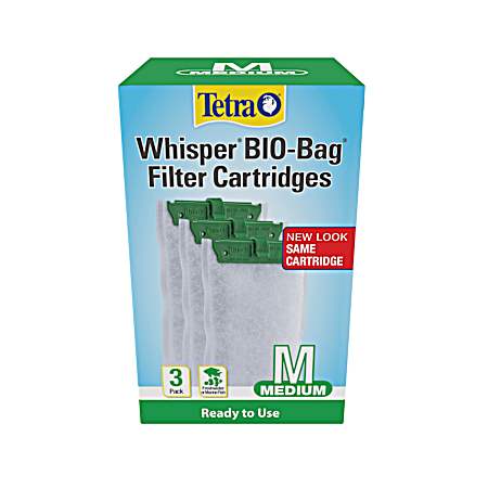 Whisper Medium Bio-Bag Replacement Cartridge - 3 Ct