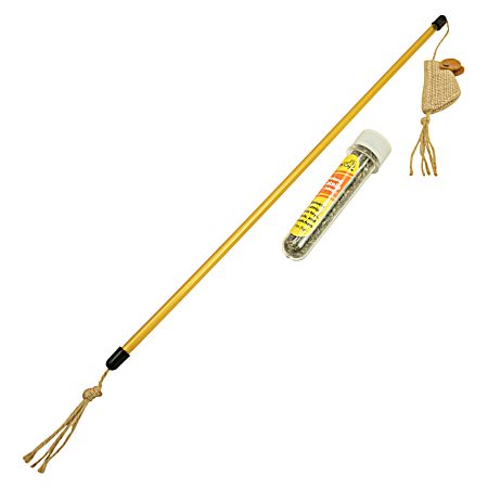 Refillable Sisal Mouse Wand Cat Toy