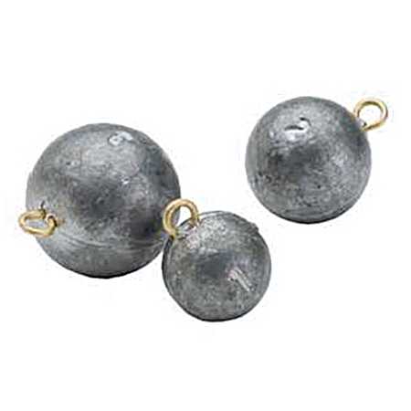 Trolling Ball Sinker Heavy Duty Molded Brass