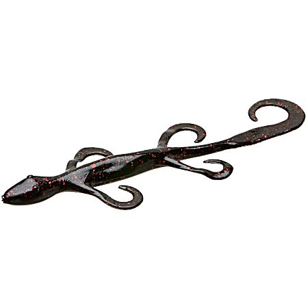 Lizard - Black Red 6 Pk