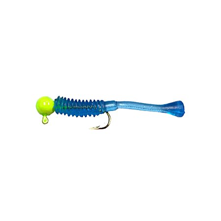 Mini-Mite Jig & Tail Pack - Green/Blue