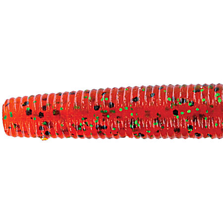 Senko Worm - Pumpkin/Black & Green Flake
