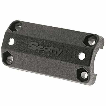 Black Rod Holder Rail Mounting Adaptor