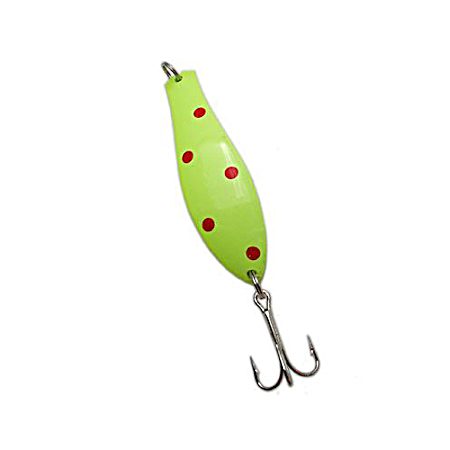 Rocket Doctor Spoon - Glow Yellow/Fire Dots