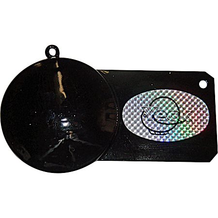 10 lb Pancake Downrigger Weight w/Fin