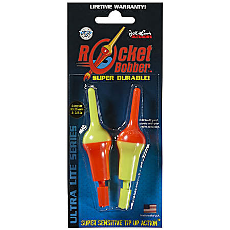2 Pk. Ultra Light Series Multi-Color Bobbers