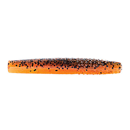 Finesse TRD Plastic Worm - Green Pumpkin/Orange