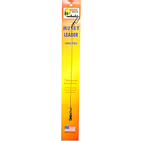 Musky Single Strand Ball Bearing Leader