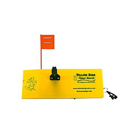 12 in Extra Large Yellow Bird Starboard Side Planer Board