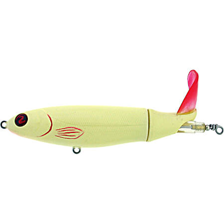 Whopper Plopper Surface Bait - Bone