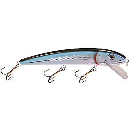 Squeaky Pete Musky Crankbait - Holographic Silver