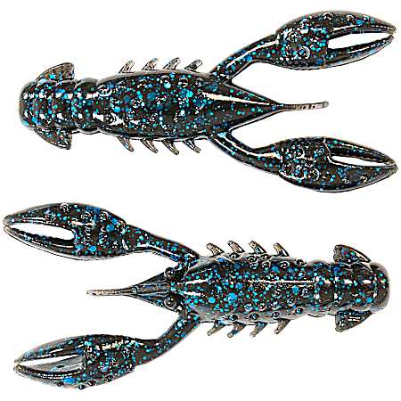 TRD Crawz Black Blue Crayfish Jig