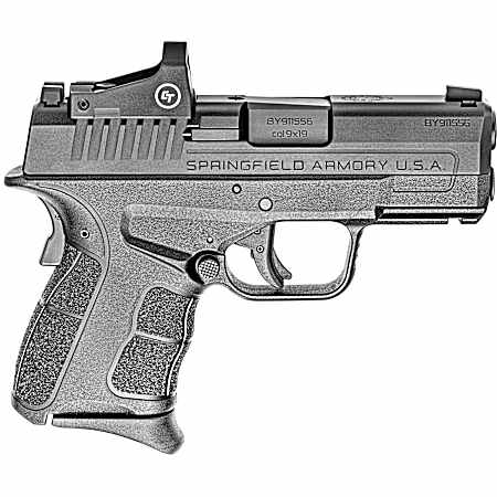XD-S Mod.2 OSP 3.3 in Single Stack 9mm Handgun w/Crimson Trace Red Dot