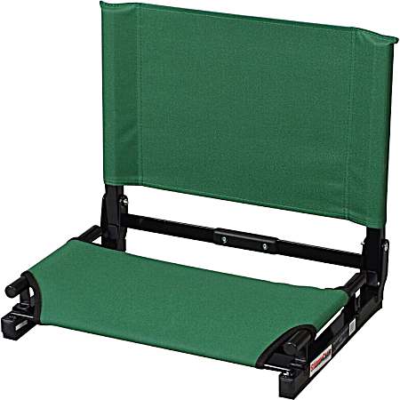 GameChanger Forest Green Portable Cordura Canvas Stadium Chair