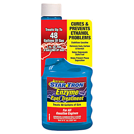Star Tron 8 oz Enzyme Fuel Treatment - Classic Gas Formula