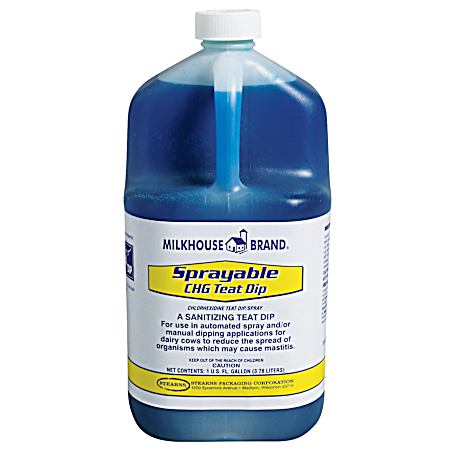 Sprayable CHG Teat Dip