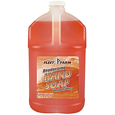 128 fl oz Deodorizing Liquid Hand Soap Refill