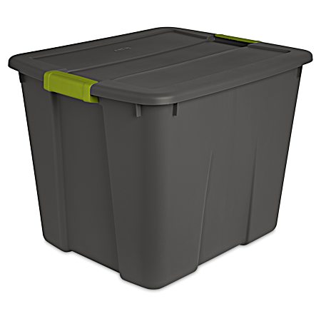 20 gal Gray & Fern Latch Tote