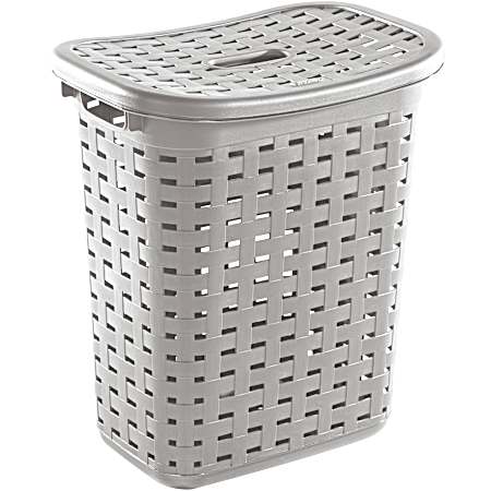 Cement Weave Laundry Hamper