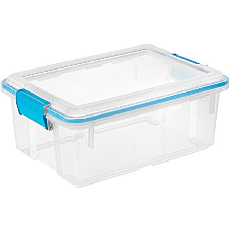 12 qt Clear Latching Gasket Box