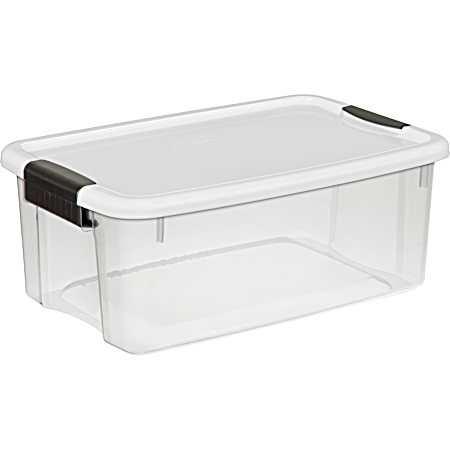 Ultra 18 qt Clear Latching Storage Box
