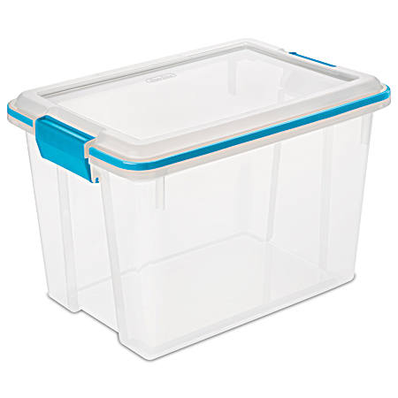 20 qt Clear Latching Gasket Box