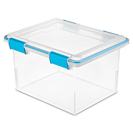 32 qt Clear Latching Gasket Box