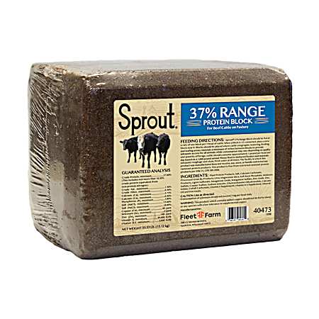 37% Protein Range Block