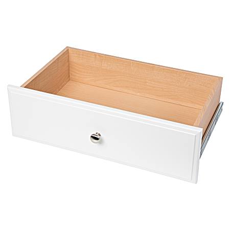8 in. Deluxe Drawer - White