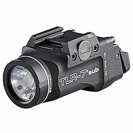 TLR-7 Sub Ultra-Compact Tactical Gun Light for GLOCK 43X MOS, 48 MOS, 43X Rail, 48 Rail