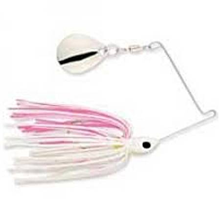 Micro-King Spinnerbait – White/Pink