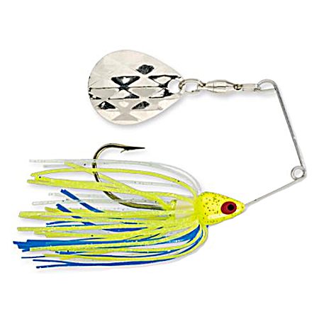 Mini-King Spinnerbait - Chartreuse/Blue