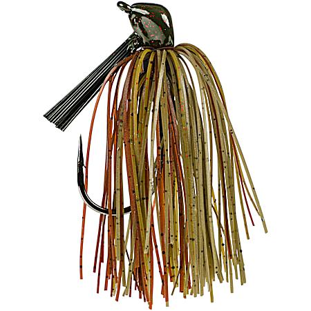 Tour Grade Skipping Jig - Green Pumpkin Craw