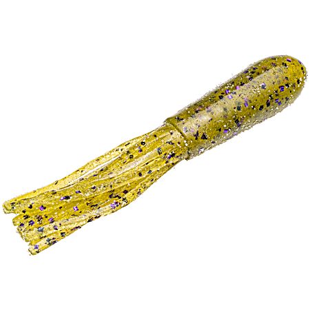 Light Melon Purple Coffee Fat Tube Plastic Lure