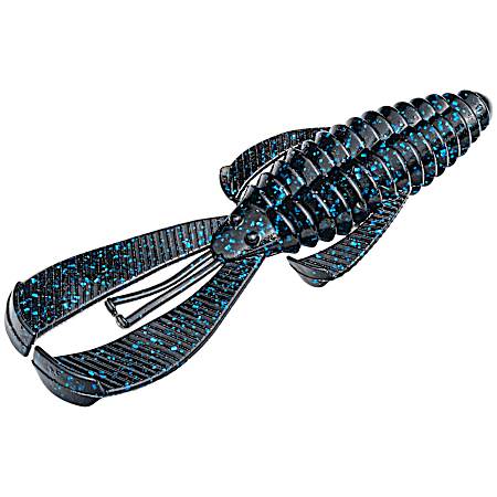 Black Blue Flake Rage Bug Plastic Bait