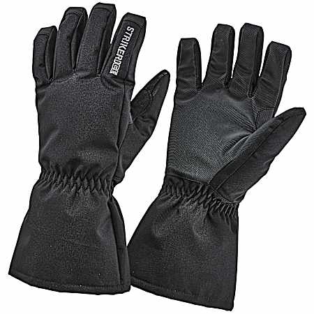 Men's Trekker Black Gloves