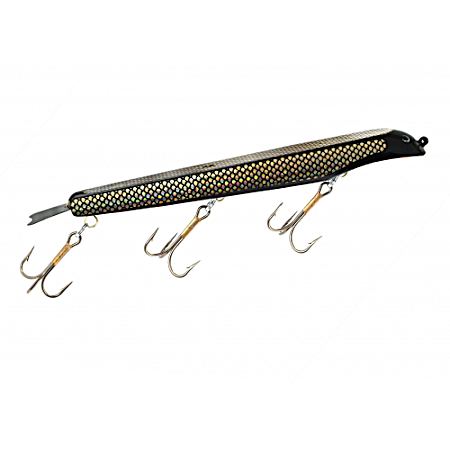 Holographic Thriller 9 in Black Weighted Lure