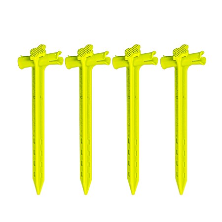 Slot Lock 9 in Outdoor Anchoring Stakes - 4 Pk