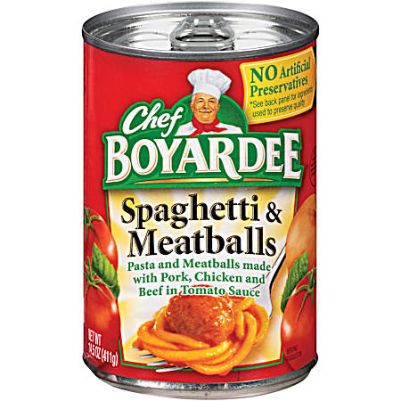 Spaghetti & Meatballs - 14.5 Oz.