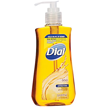 7.5 oz Antibacterial Gold Hand Wash