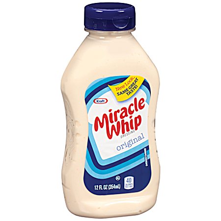12 oz Miracle Whip Dressing