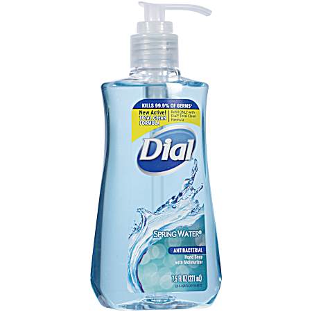 7.5 oz Antibacterial Spring Water Hand Wash