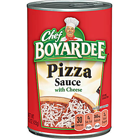 15 oz Pizza Sauce w/ Cheese