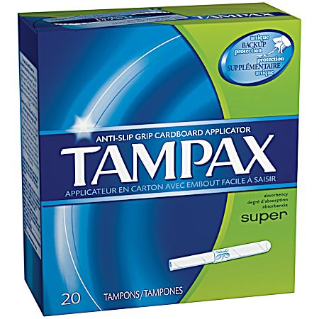 Super Flushable Tampons