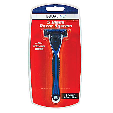 Men's 5-Blade Disposable Razor System