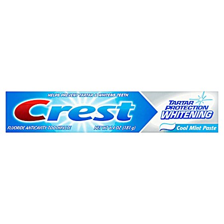 6.4 oz Tartar Protection Whitening Cool Mint Toothpaste