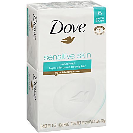 24 oz Sensitive Skin Beauty Bar - 6 pk