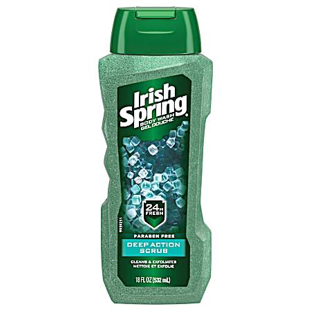 18 oz Deep Action Scrub Exfoliating Body Wash