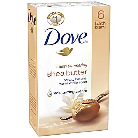 24 oz Purely Pampering Shea Butter Beauty Bar - 6 pk